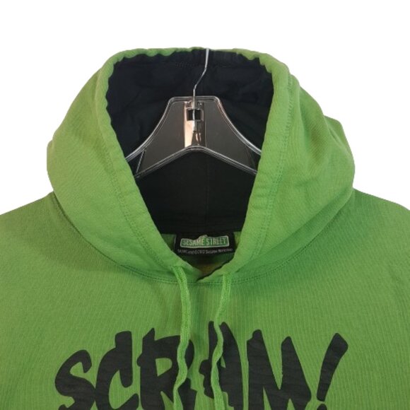 Vintage 2012 Sesame Street Hoodie Extra Large US XL Oscar the Grouch Licensed - Picture 6 of 16